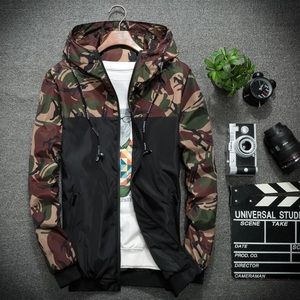 Camo Rain Jacket